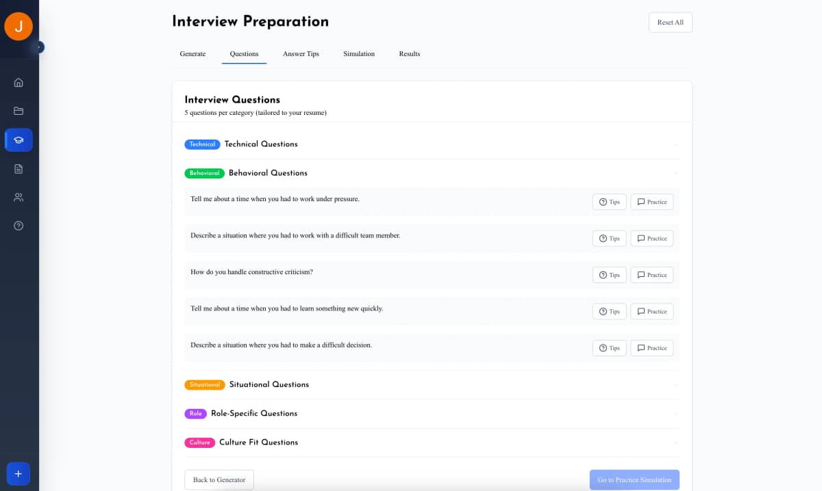 Interview Preparation Platform